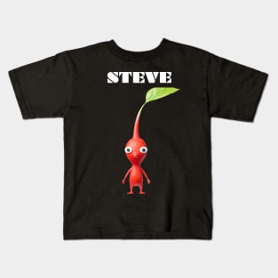 Pikmin Steve, the trooper! Kids T-Shirt